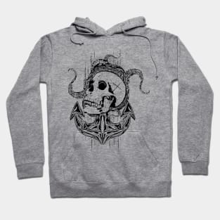 skull and tentacles Hoodie